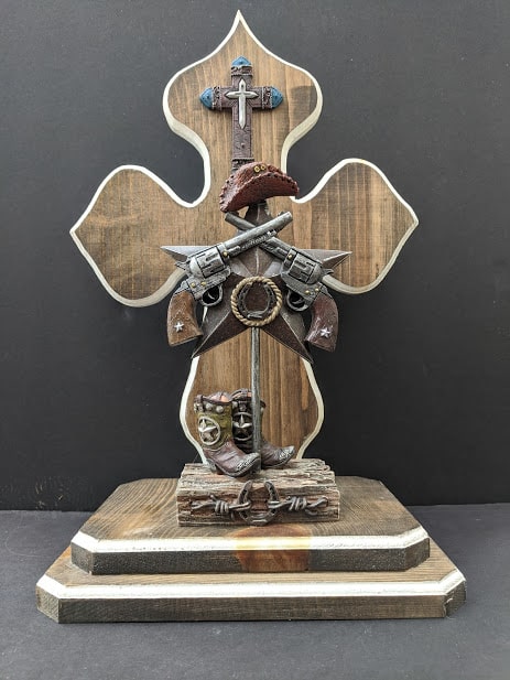 guns and boot cross
